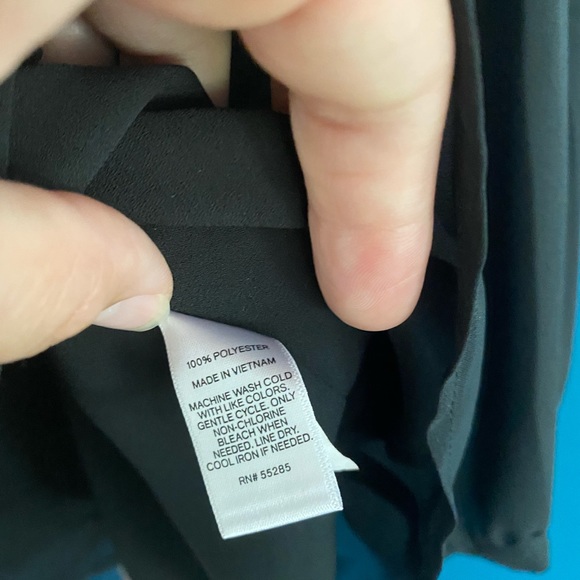 Express long sleeve mesh blouse - Picture 6 of 7